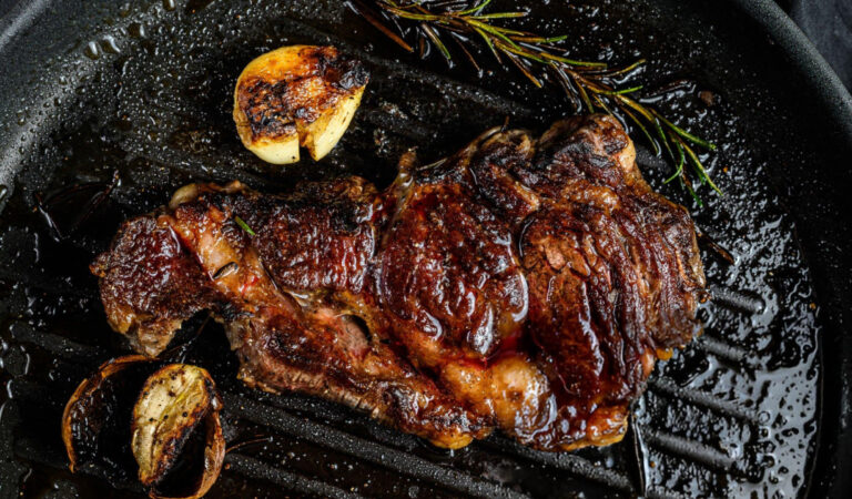 Cast Iron Ribeye Steaks Recipe