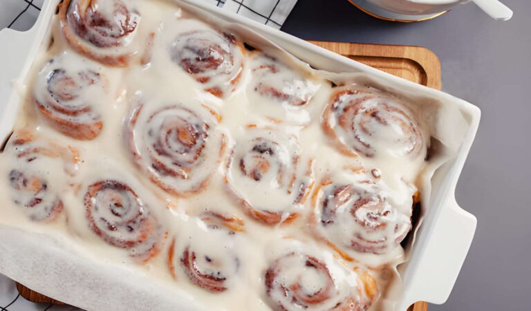 Brown Butter Iced Mocha Cinnamon Rolls Recipe