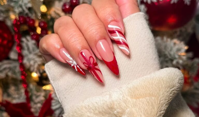 25 Holiday Nails Ideas 2025–2026 for Festive and Classy Looks