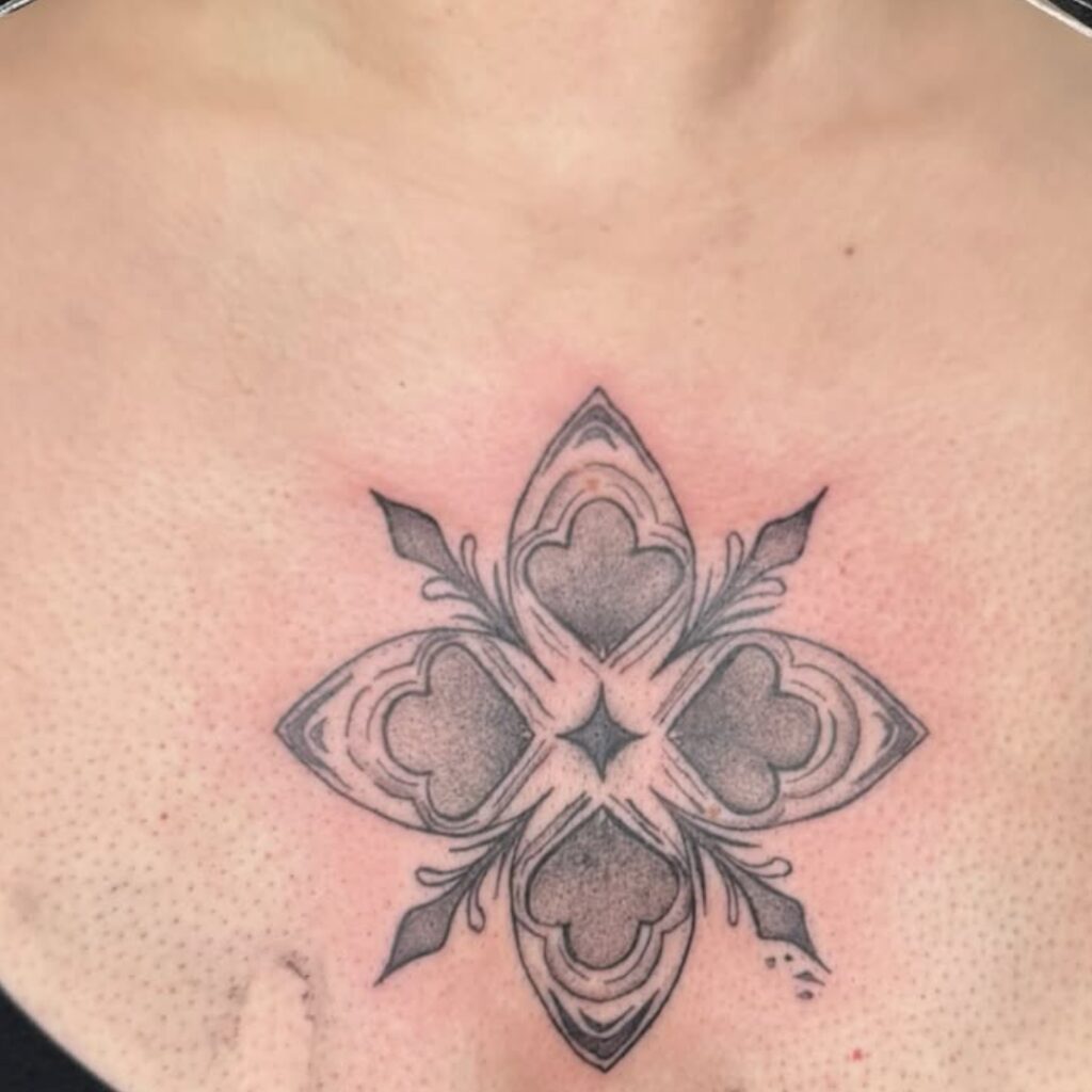 Gothic Cathedral Ornament Tattoo