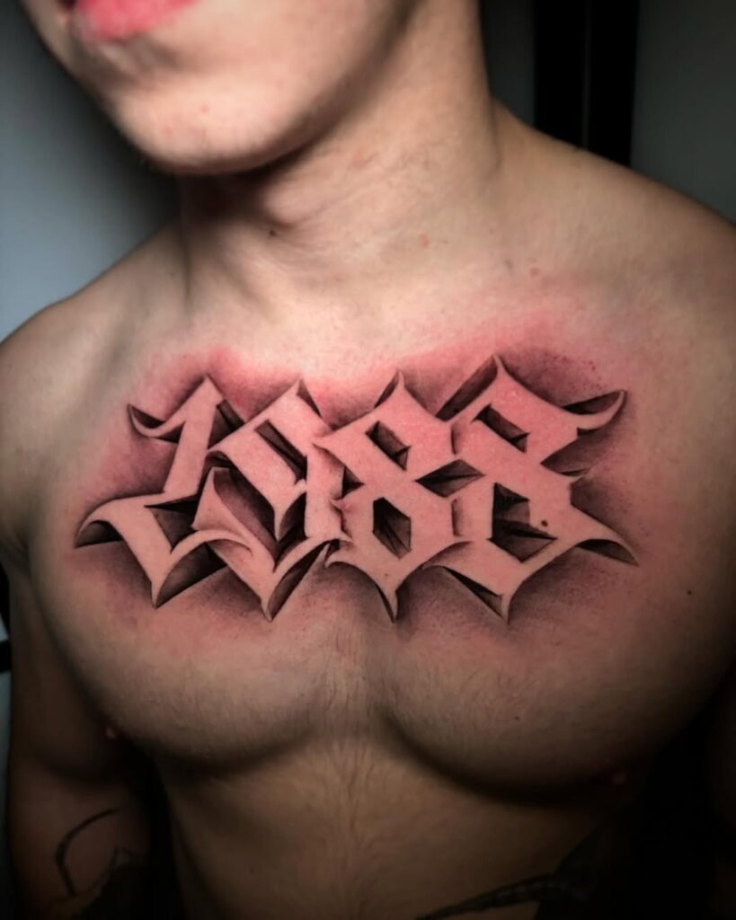 Dynamic 3D Lettering