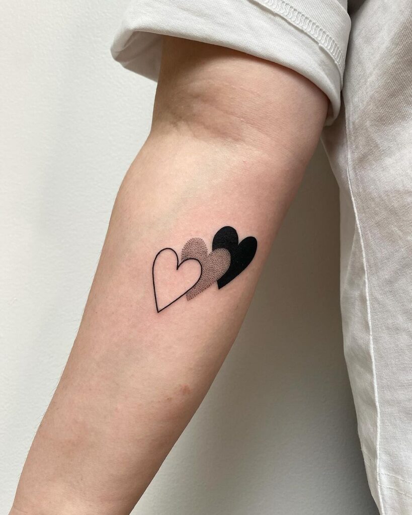 Three Hearts Tattoo