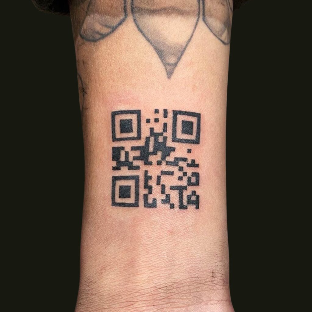QR Code Tattoo