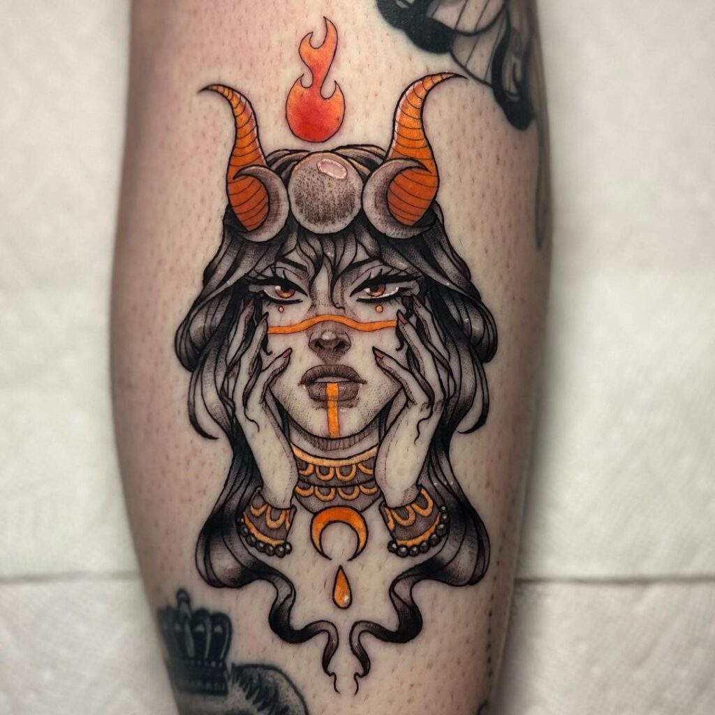 Small Hekate Tattoo