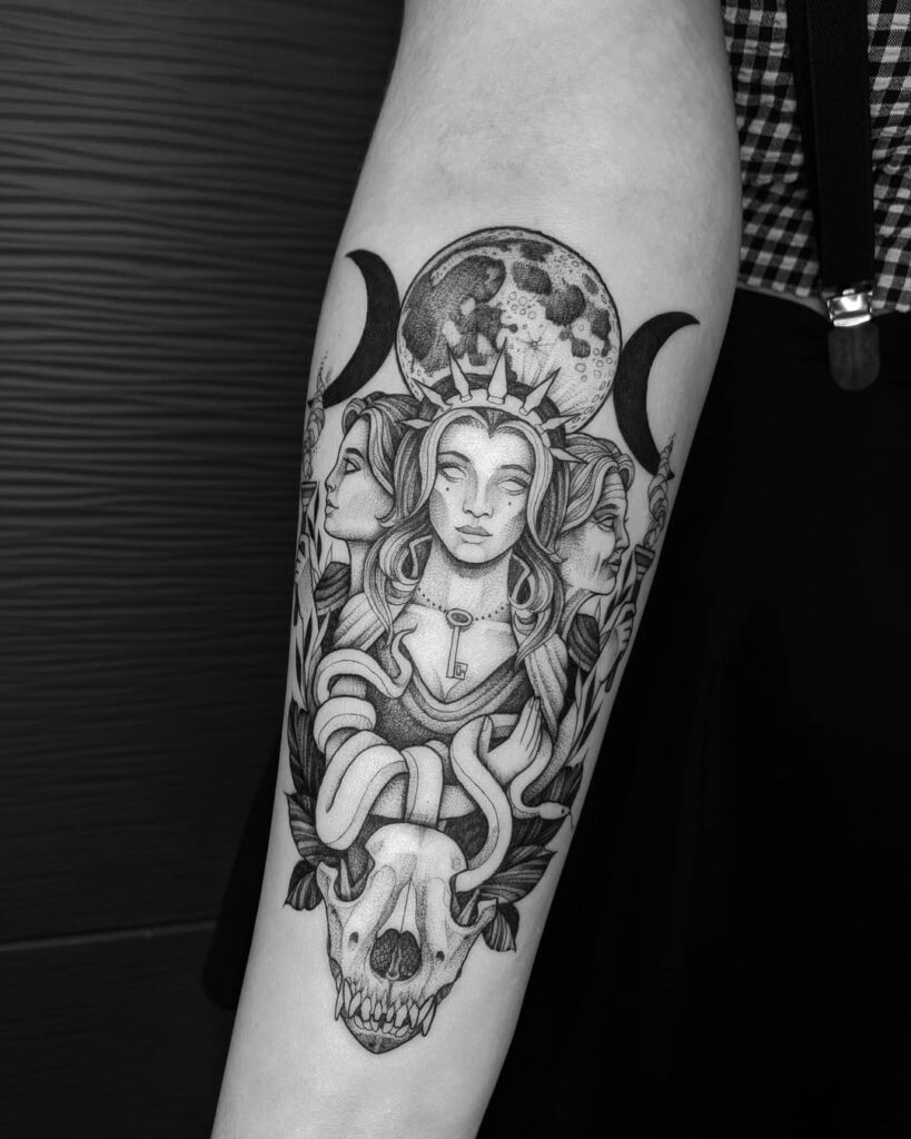 Goddess Hekate Tattoo