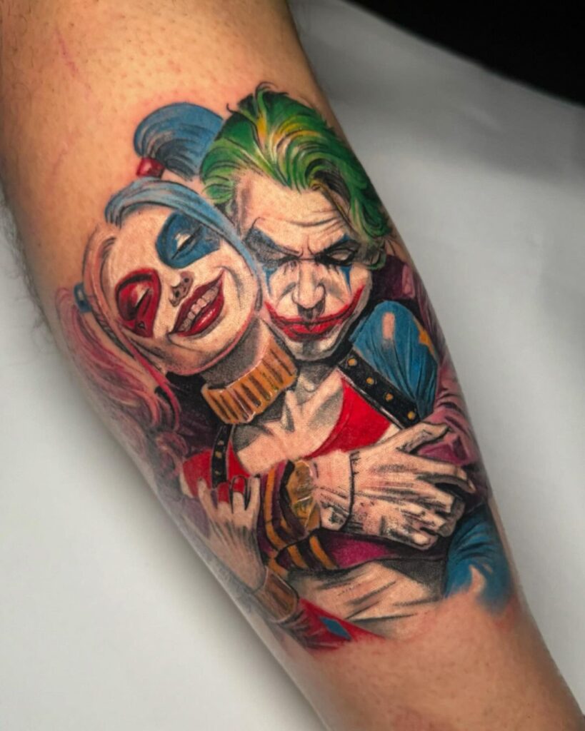 Joker And Harley Quinn Tattoo