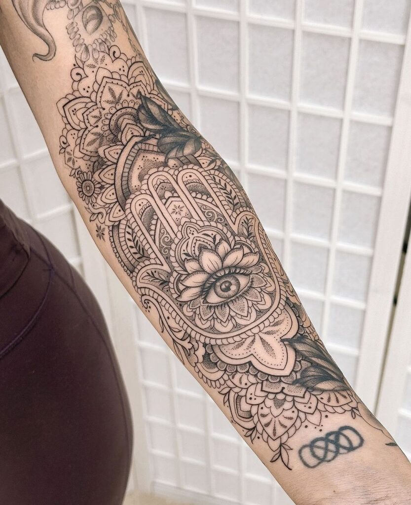  Intricate Spiritual Tattoo