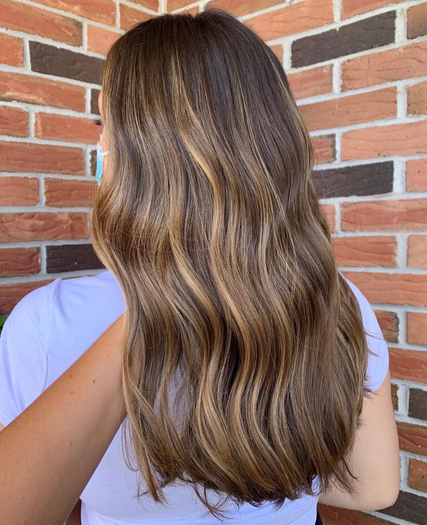 9. Honey Balayage on Dark Brown (Blonde Brown Hair Color)