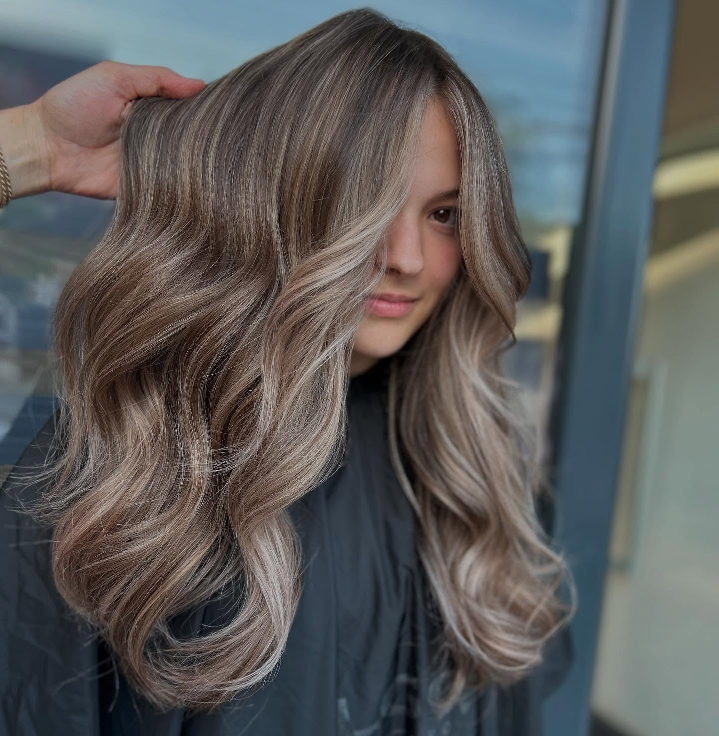 13. Cool Taupe Blonde with Lived-In Texture (Dark Blonde Hair Color with Highlights)