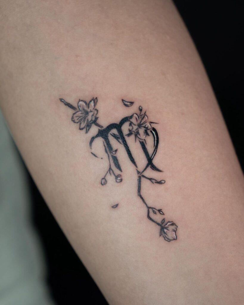 Virgo Zodiac Tattoo