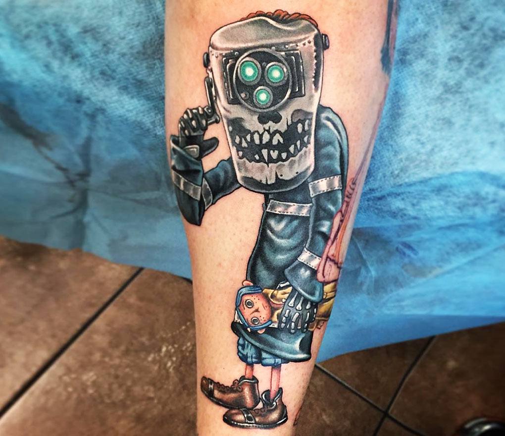 Wybie tattoo by Marc Durrant | Photo 22524