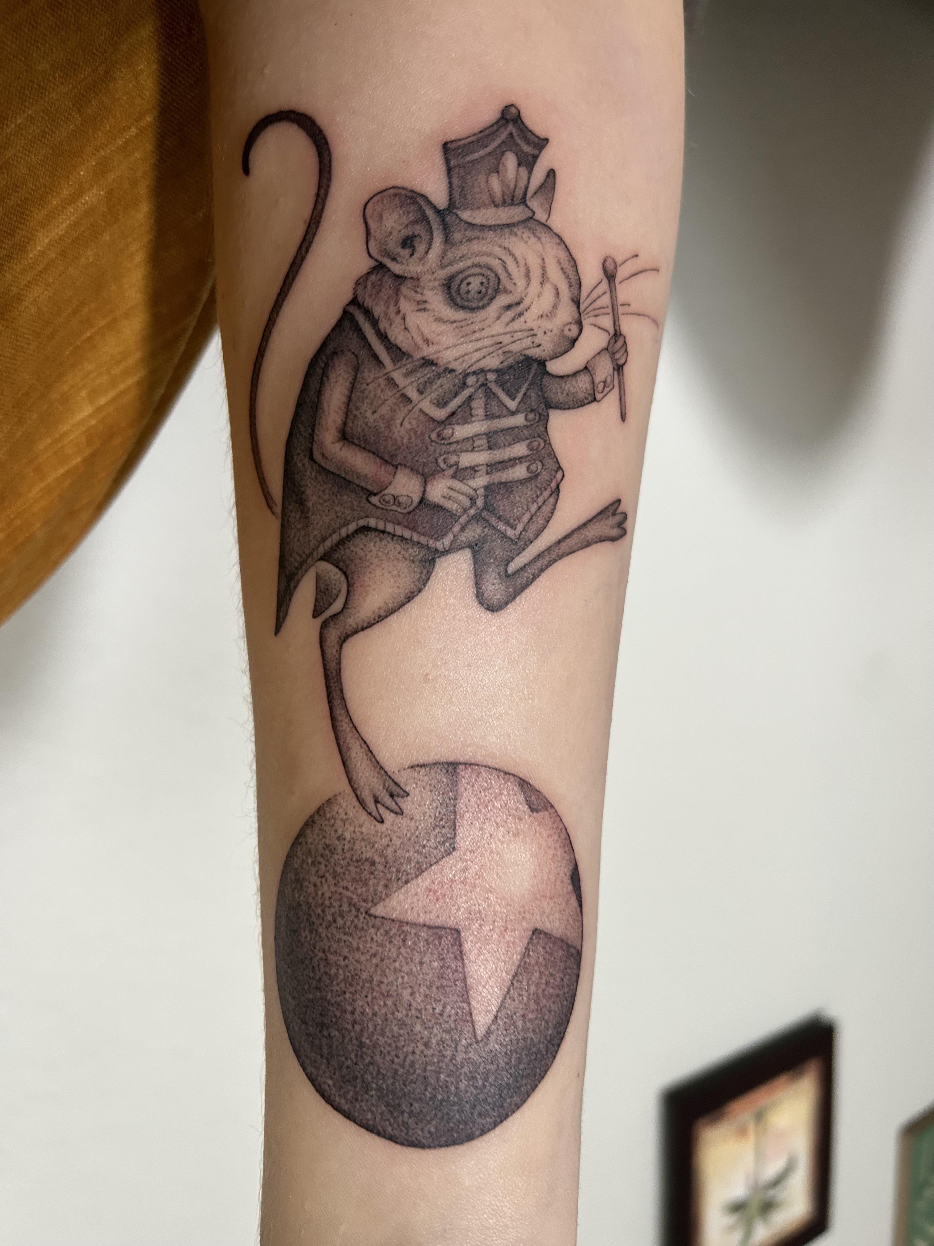 One of Mr. Bobinski's mice from Coraline!        : r/TattooDesigns