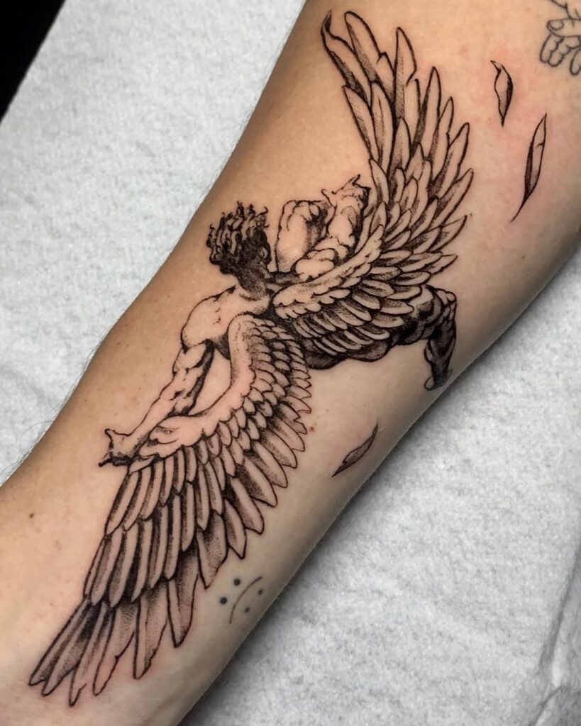 Fallen Angel Tattoo