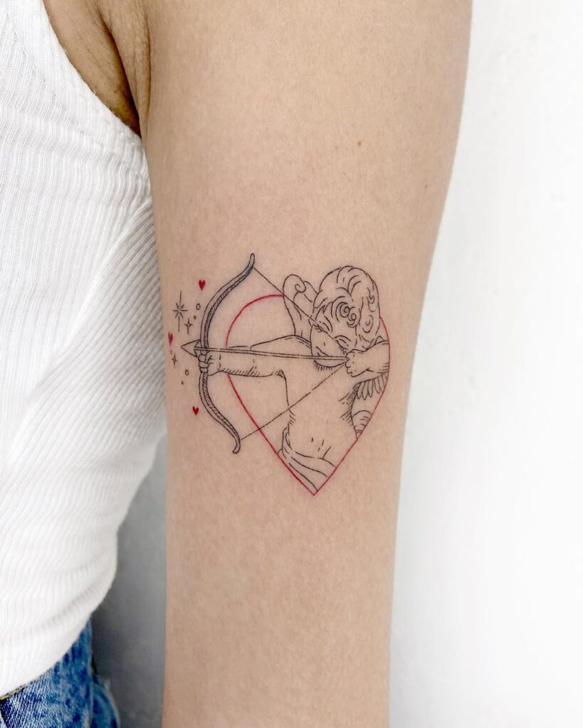 Cupid Angel Tattoo