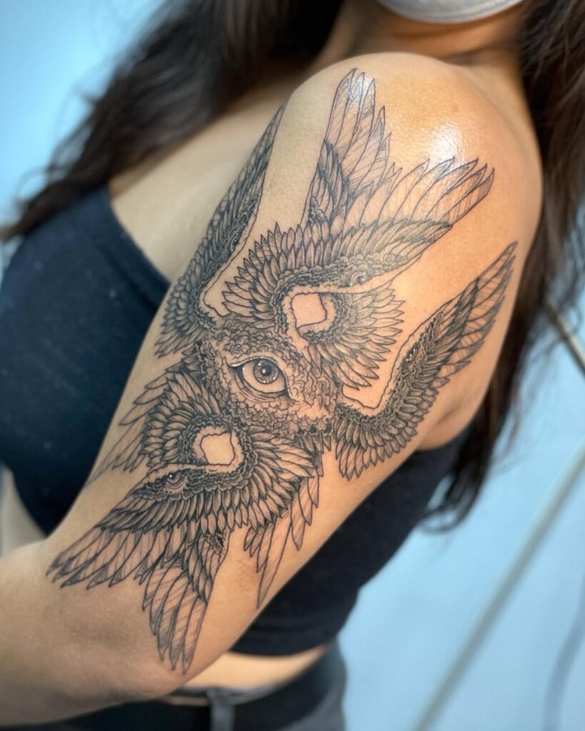 Angel Seraph Tattoo