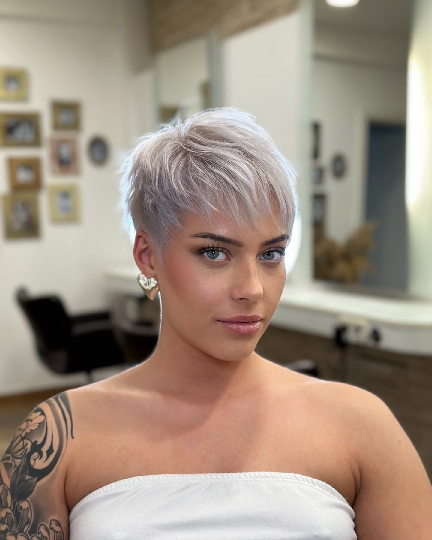 1. Platinum Textured Pixie (Choppy Pixie Haircuts)