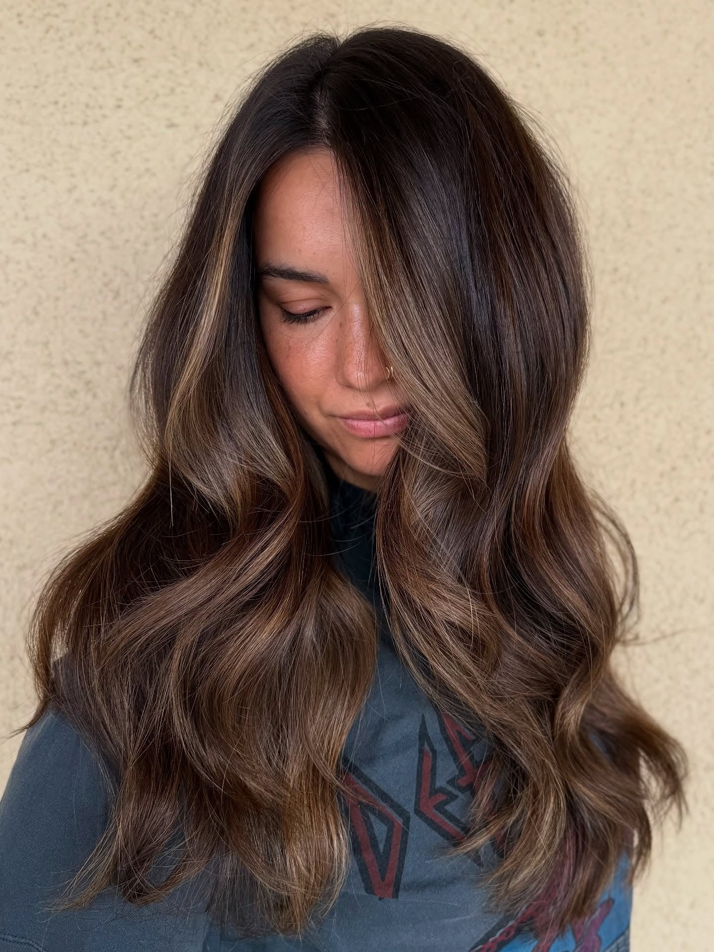 10. Cool Toned Mocha with Subtle Taupe Balayage (Balayage Dark Brown Hair Color)