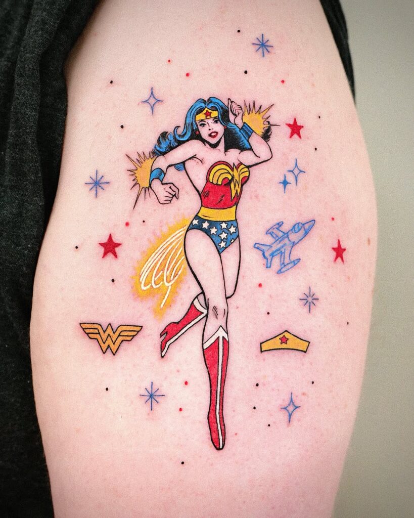 Wonder Woman Tattoo