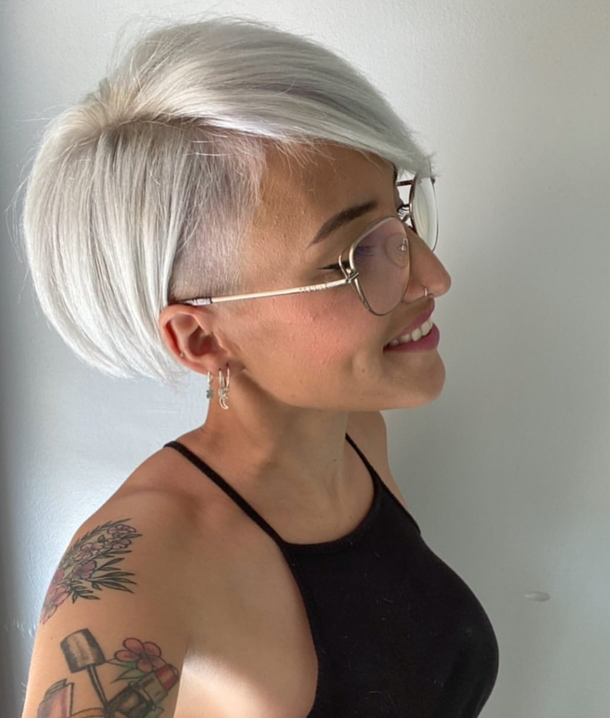 6. Silver Undercut Pixie with Side Sweep (Long Pixie Cuts)