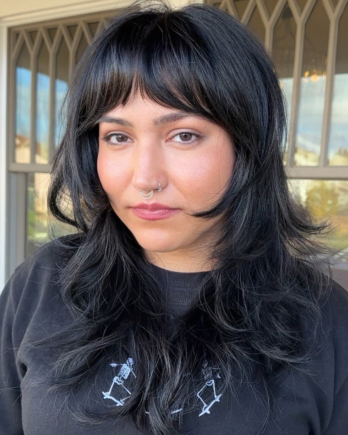 1. Feathered Shag with Curtain Bangs (70S Hairstyles)