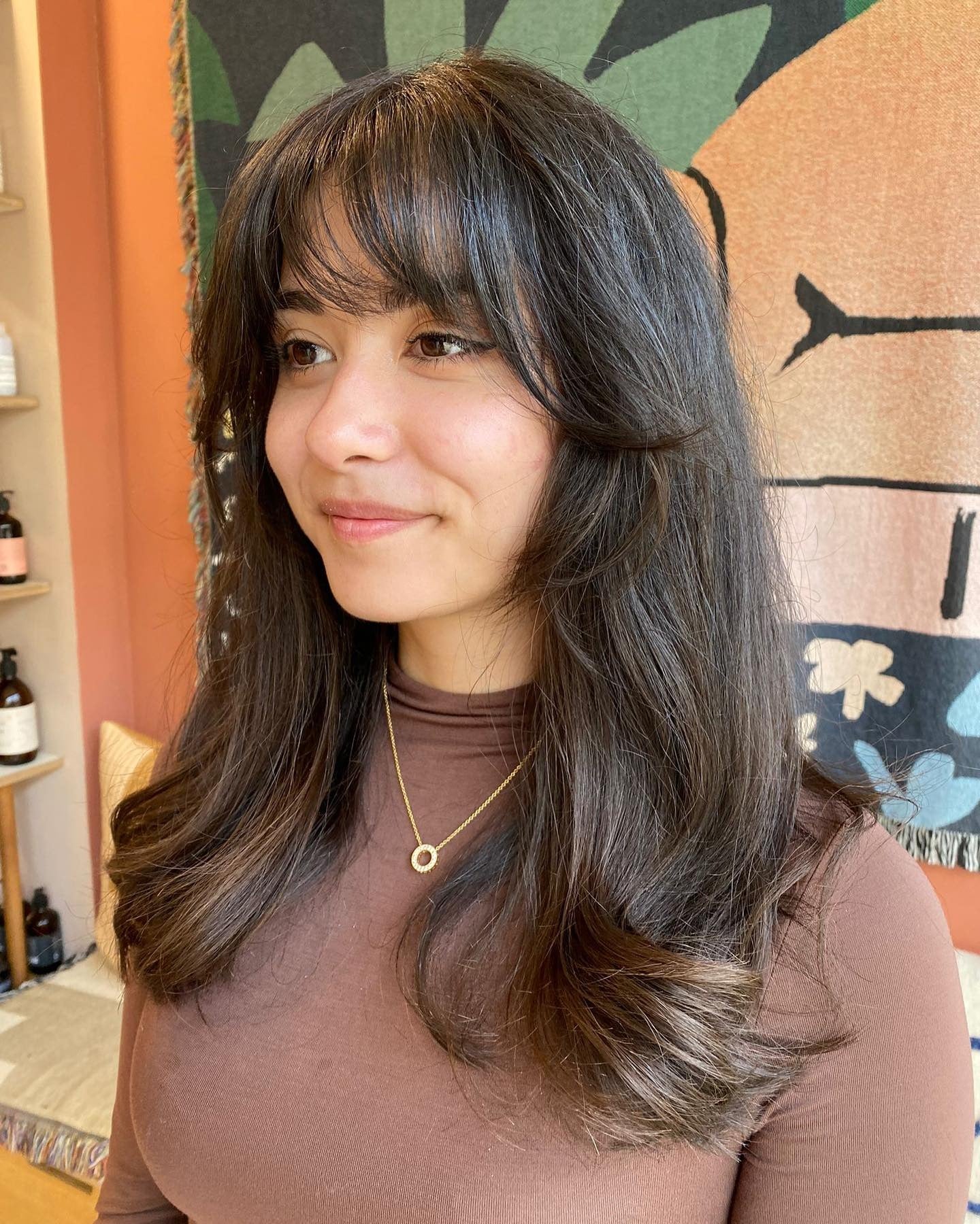 4. Soft Shag with Wispy Bangs (70S Hairstyles)