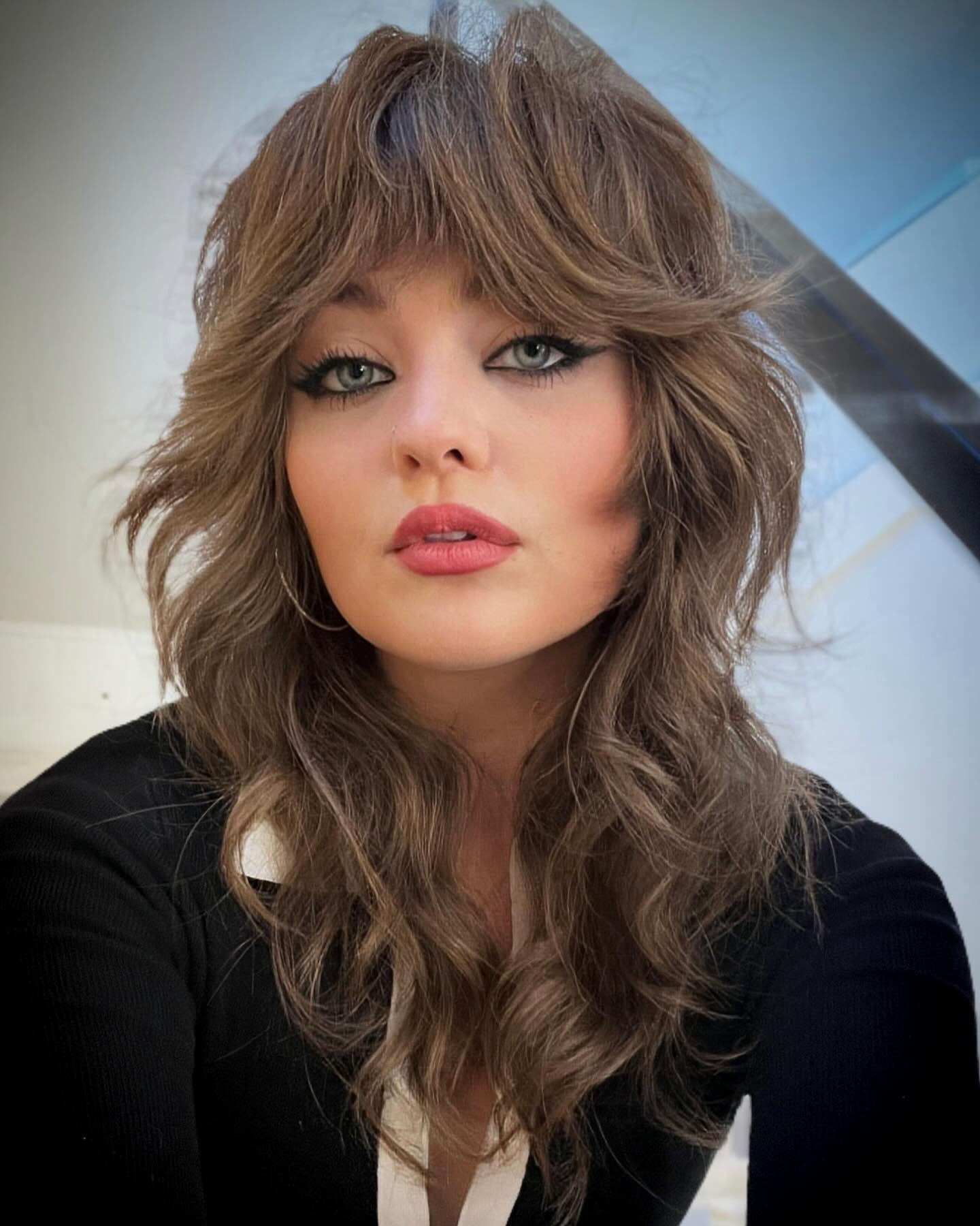 5. Modern Feathered Shag (70S Hairstyles)