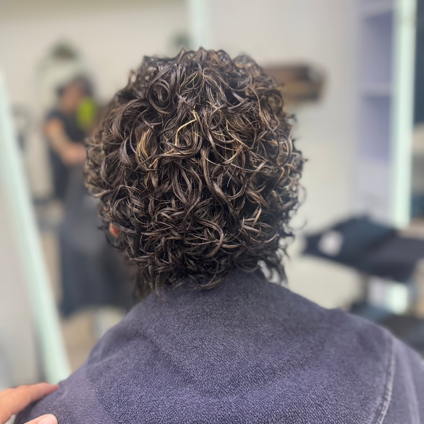 3. Short Layered Perm with Defined Ringlets (Perm Hairstyles)