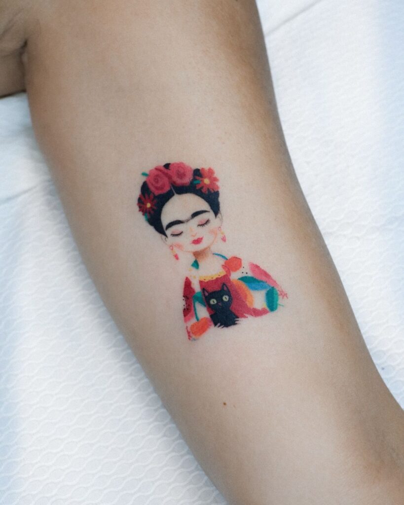 Frida Kahlo Tattoo