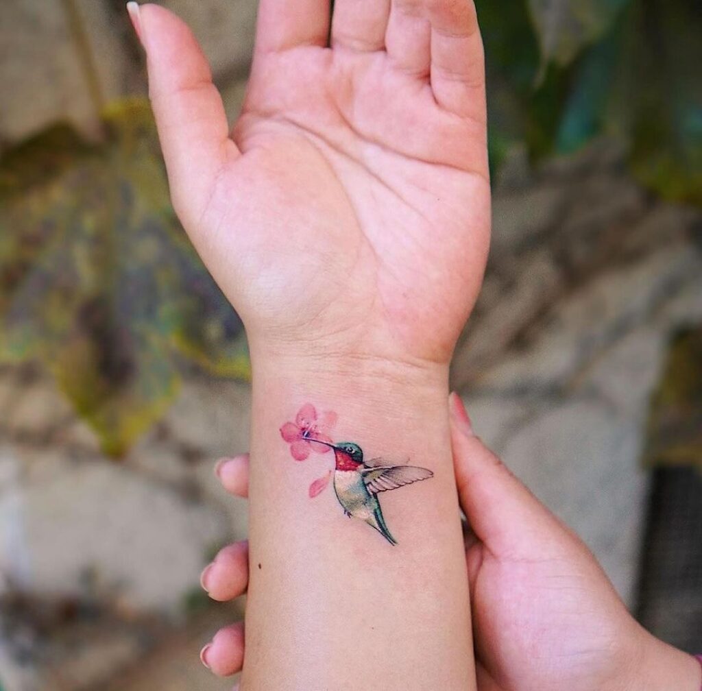 Small Colibri Tattoo