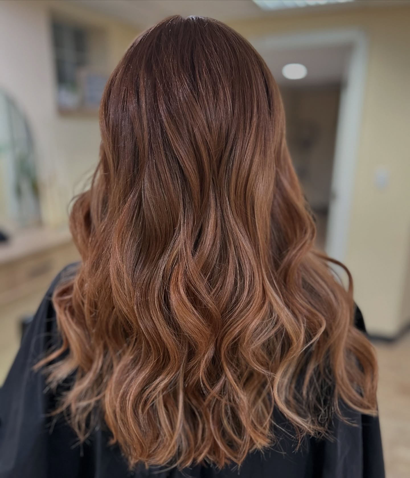 1. Soft Chestnut Waves (Spring Hair Color)