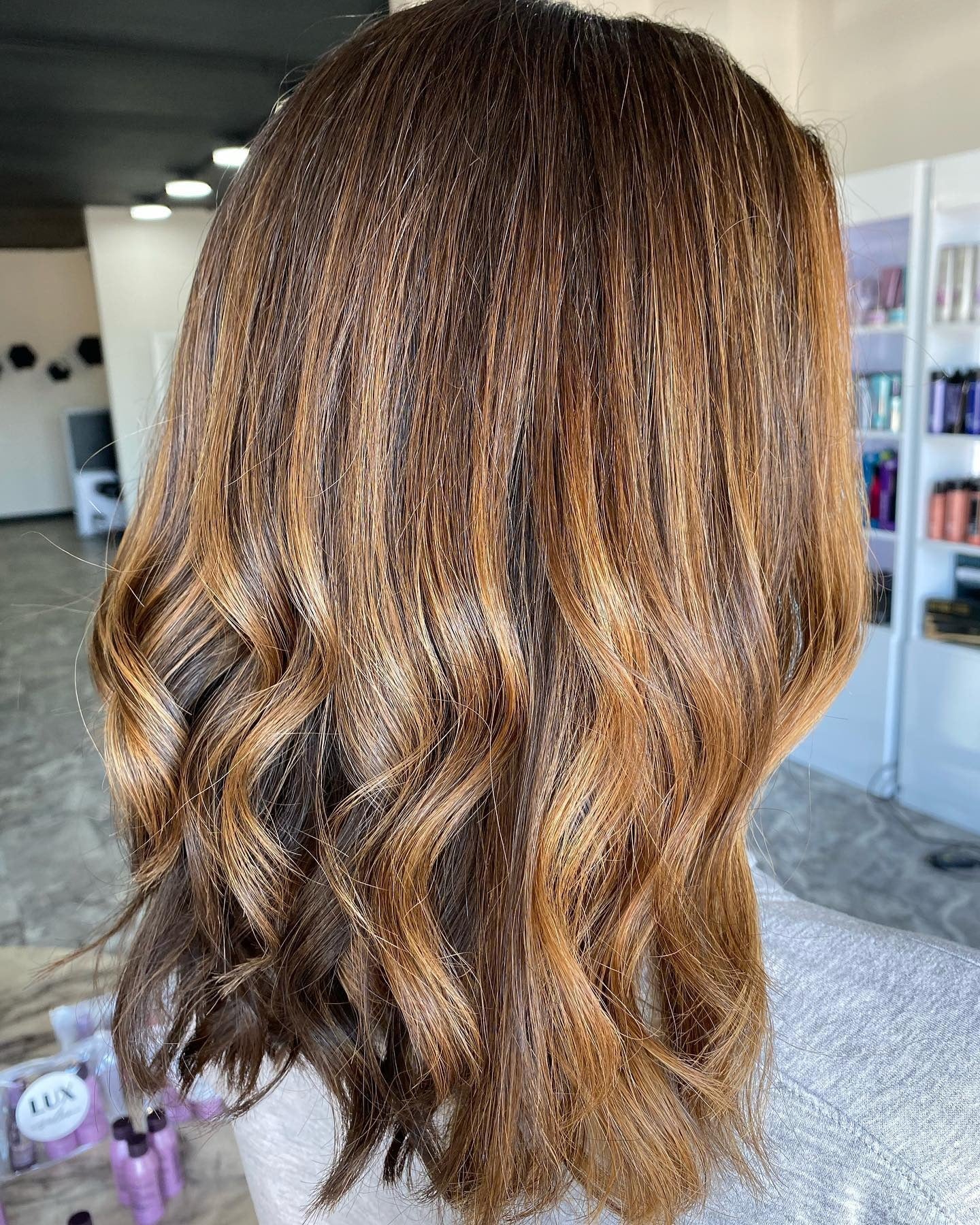 2. Golden Chestnut Balayage (Spring Hair Color)