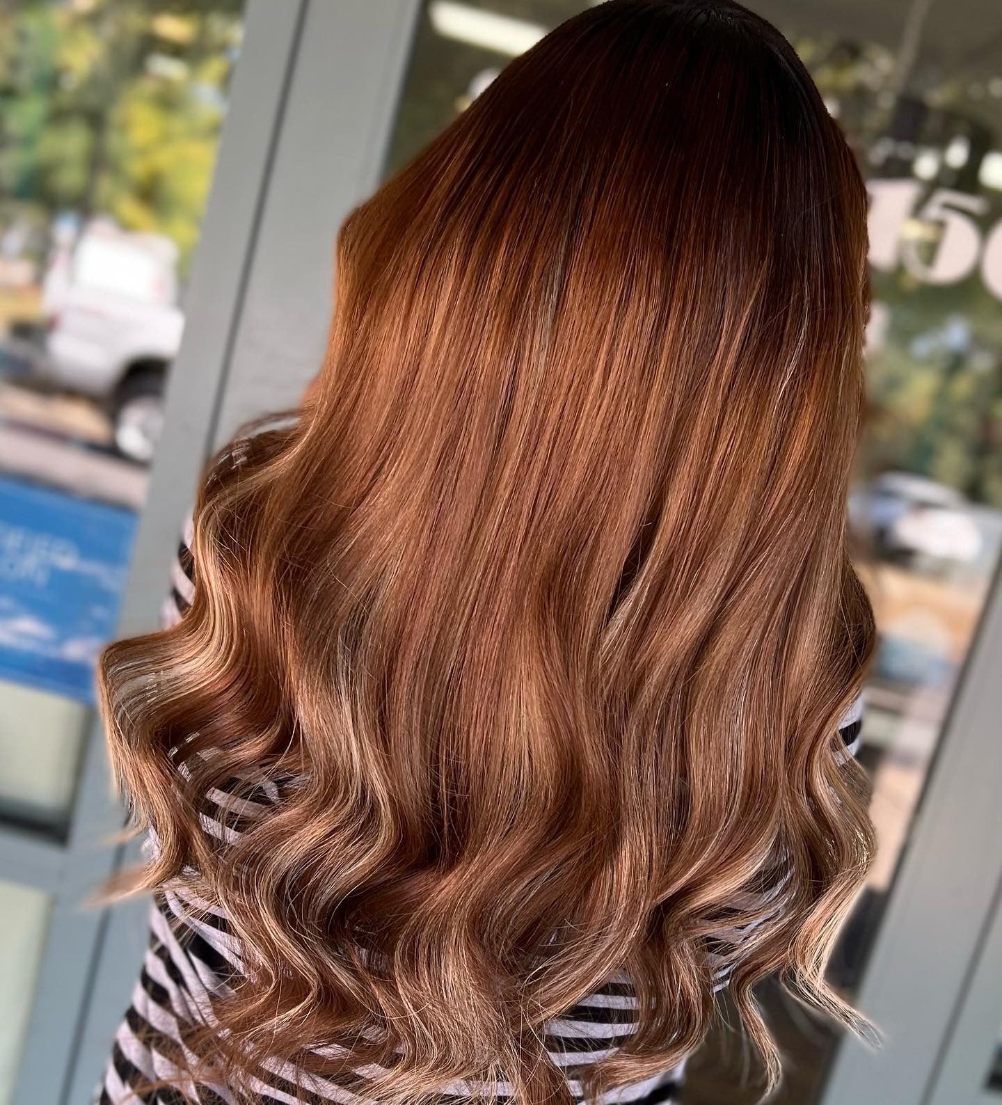 2. Soft Auburn Waves (Autumn Hair Colors)