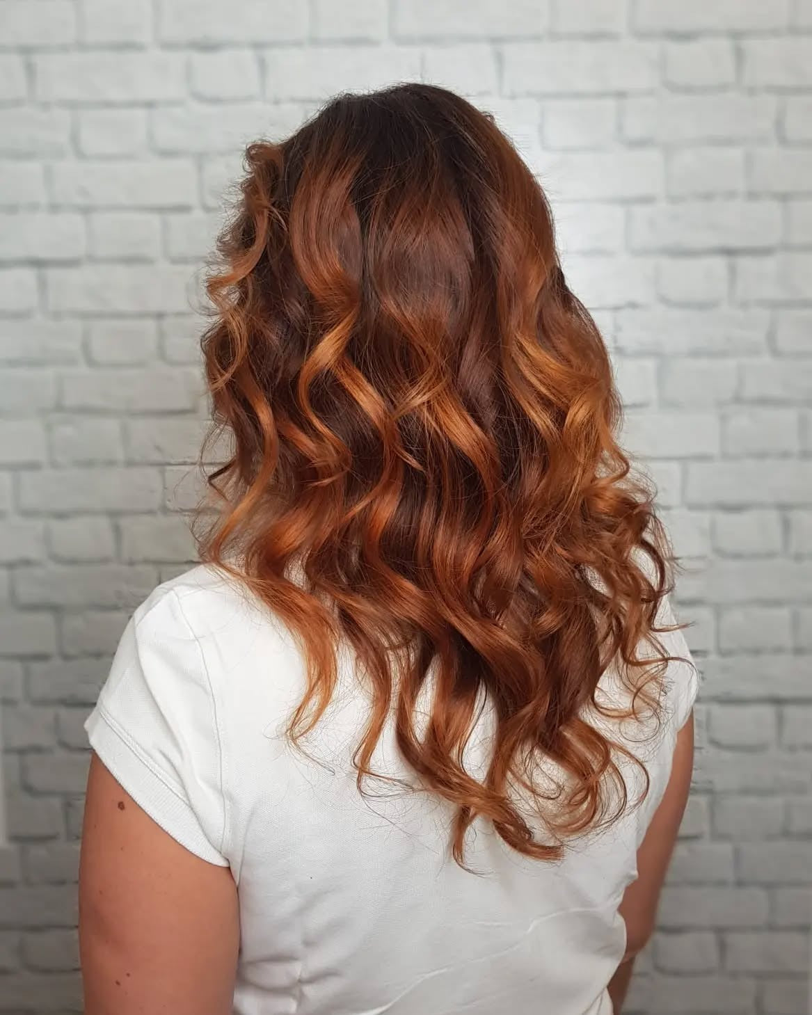 5. Golden Rust Curls (Autumn Hair Colors)