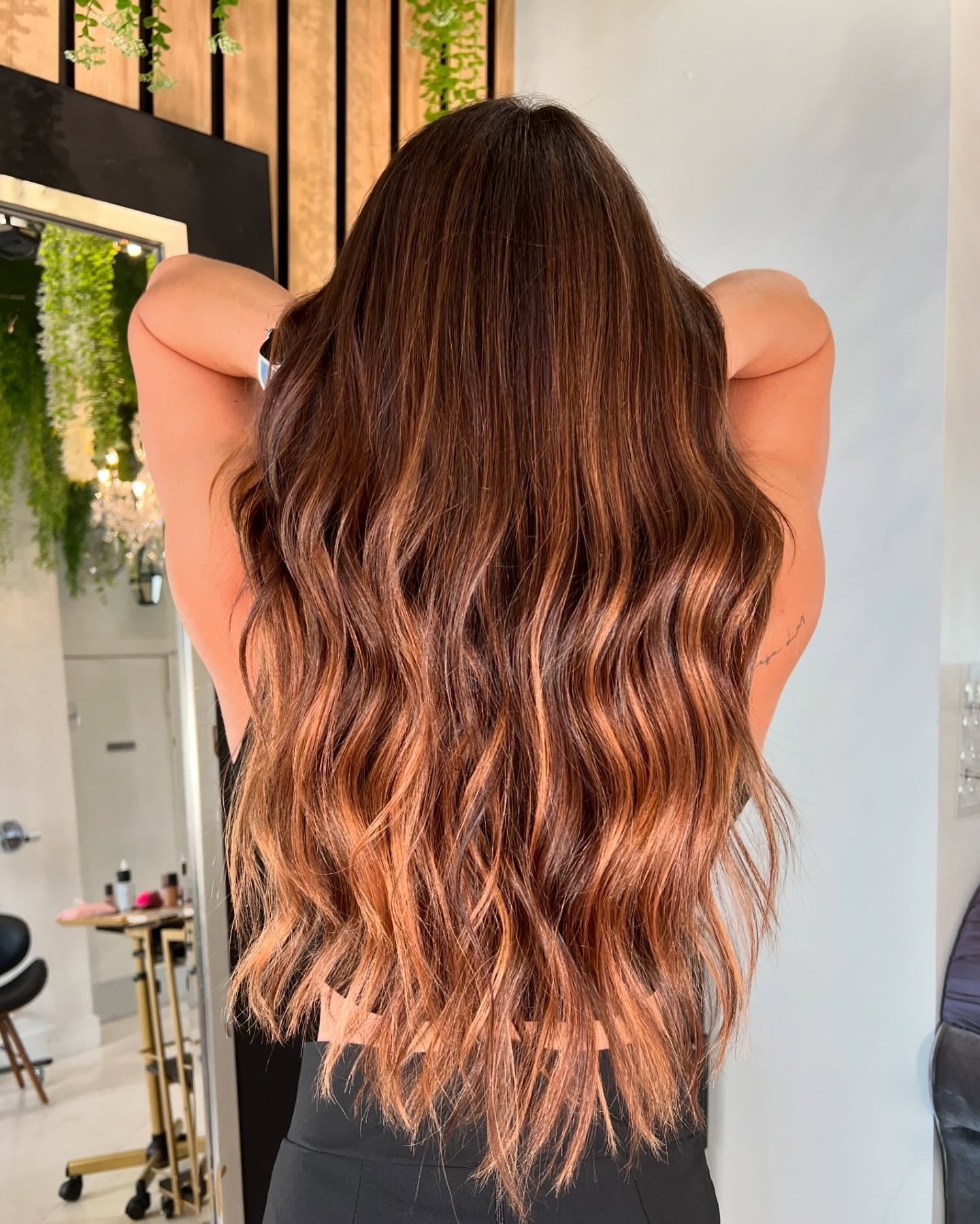 12. Chocolate Brown with Copper Ends (Autumn Hair Colors)