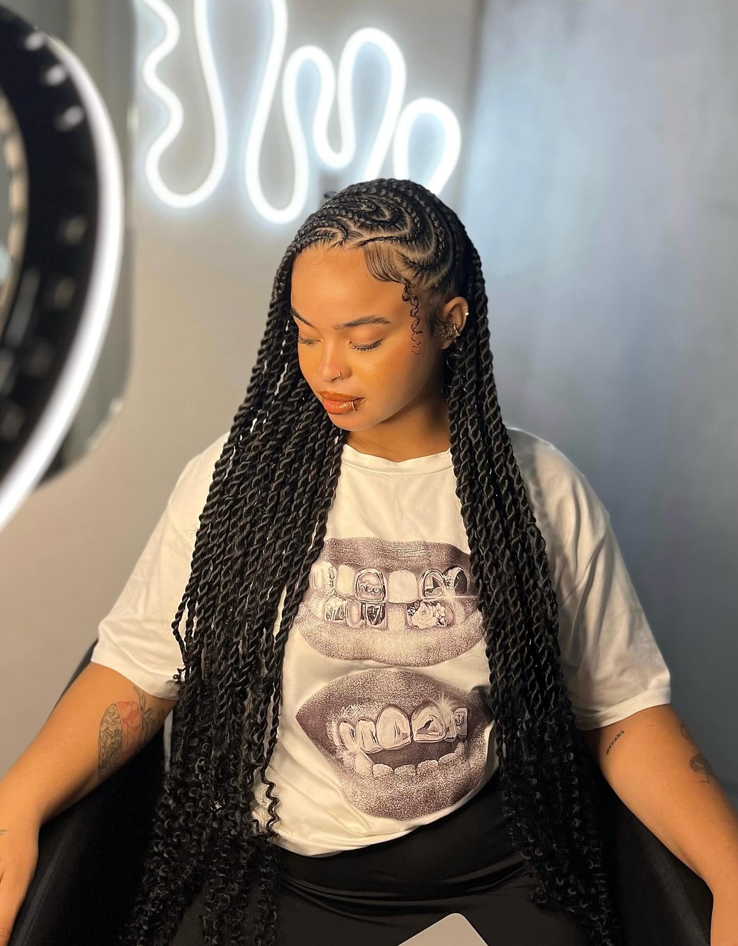 10. Jumbo Rope Twists (Twist Braid Hairstyles)