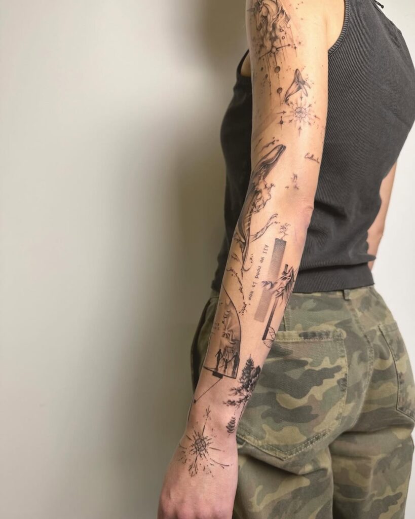 All We Have Is Now Concept Tattoo