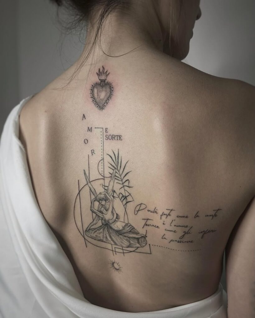 Love And Luck Concept Tattoo