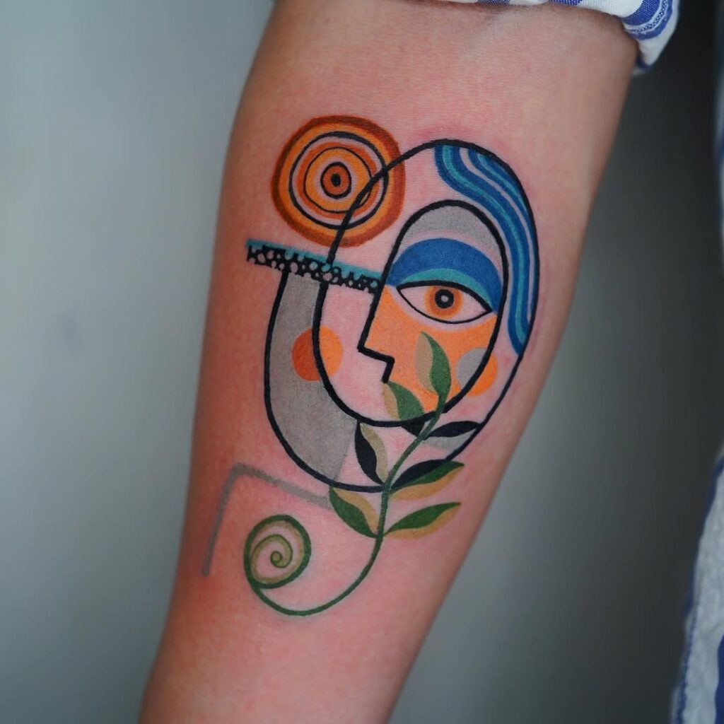 Vibrant Concept Tattoo