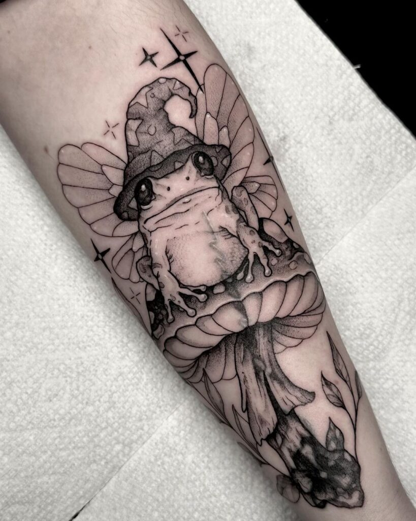 Magical Frog Tattoo