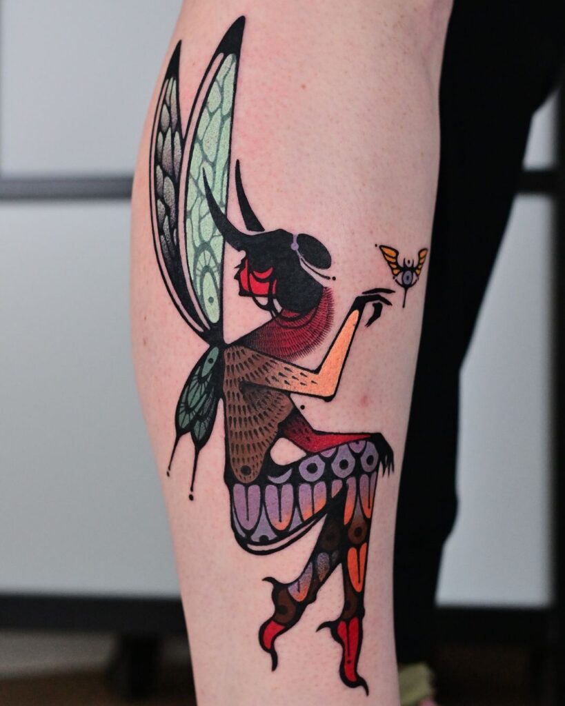 Evil Fairy Tattoo