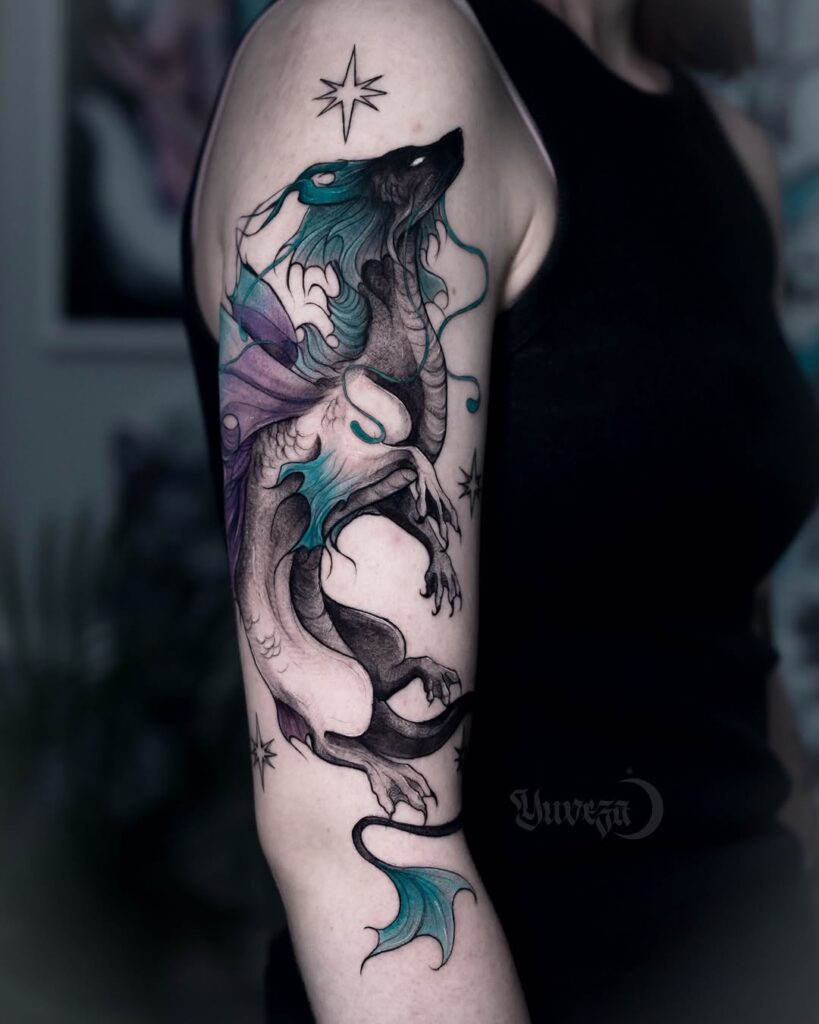 Sea Dragon Tattoo