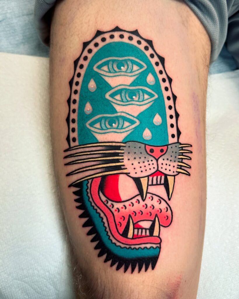 Hologram Eye And Cat Portal