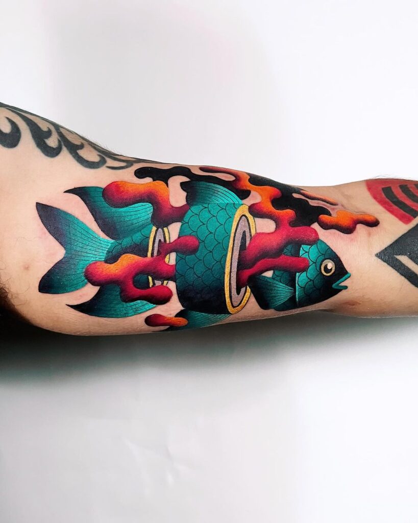 Weird Fish Tattoo