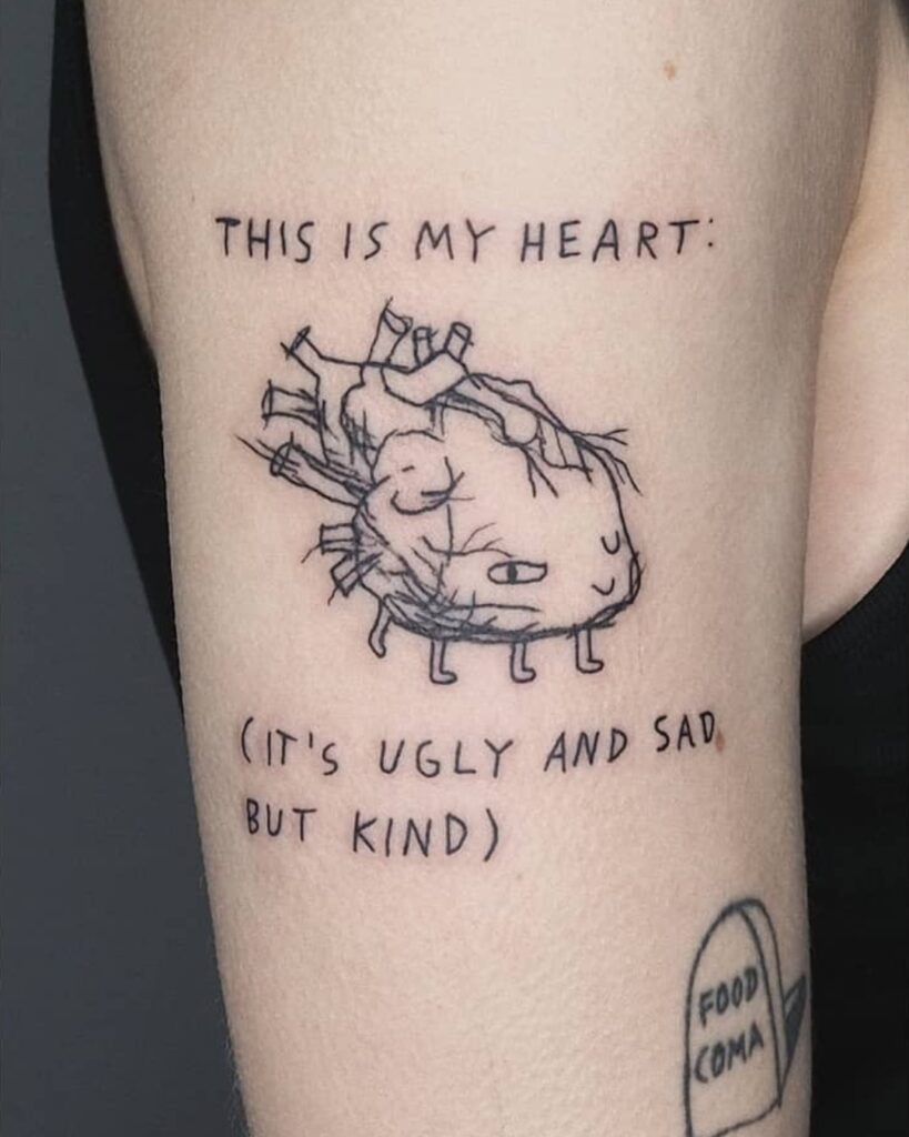 Ugly And Sad But Kind Heart