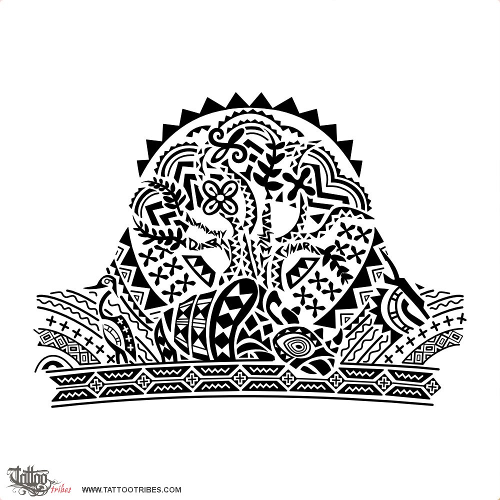 Baobab tree (Life) baobab tree rhinoceros original tribal tattoo ...