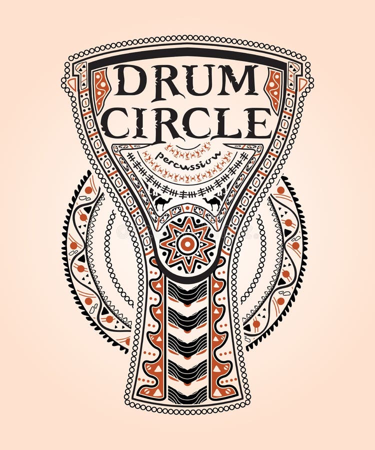 Drum Djembe Stock Illustrations – 2,948 Drum Djembe Stock ...