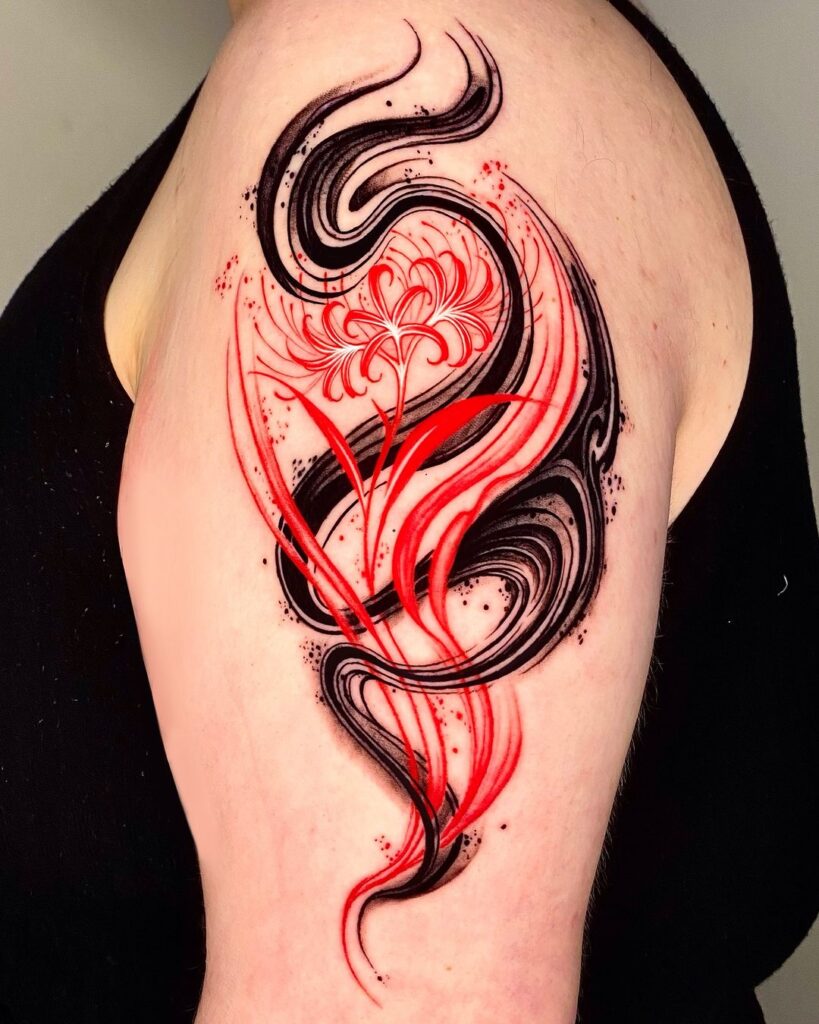 Red Spider Lily Flow Ink