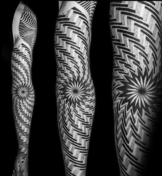 Geometric Sleeve Designs