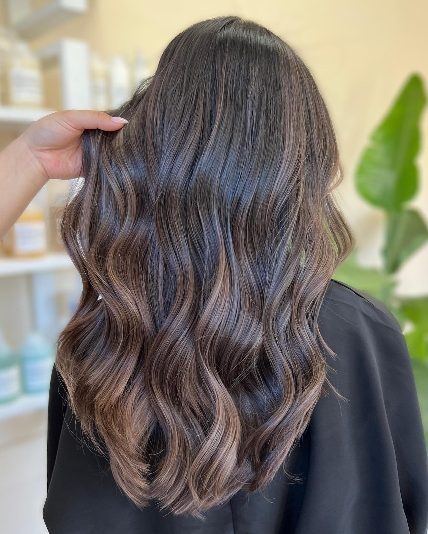 15. Smoky Mocha Balayage (Cool Brown Hair Color)