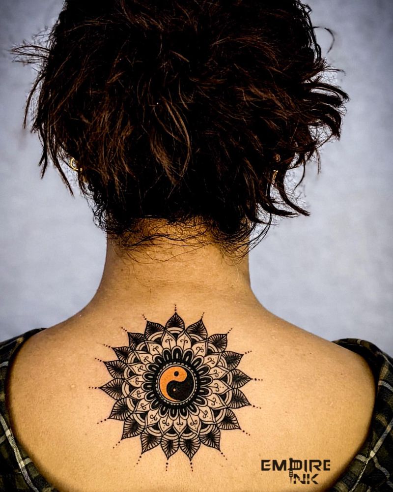 Mandala Yin Yang Tattoo